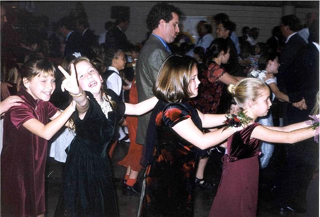 Amber Boldt and Kaitlyn Patrick at the end of the congo line.jpg